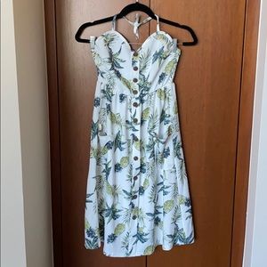 Pineapple 🍍 Print Dress